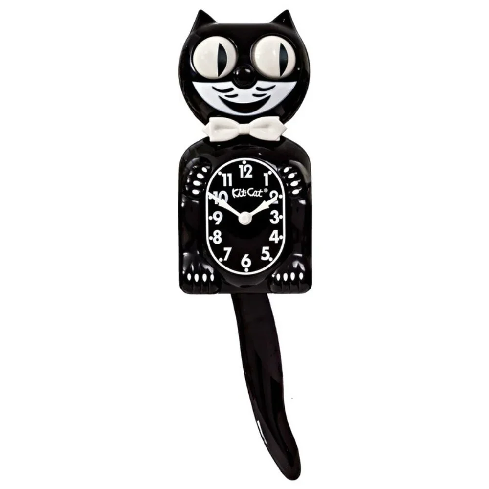Classic Black Kit-Cat Klock 15.5
